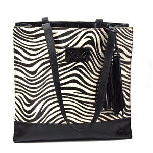 Patricia Nash Toscano Haircalf Leather Shoulderbag